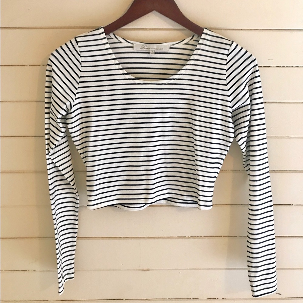 Lovers + Friends Say It Isn’t So crop top